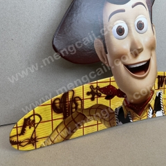Toy Story Woody Cardboard Hangers Custom cartoon paper hangers