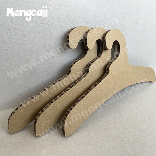 10mm cardboard hanger eco-friendly degradable clothing paper hanger suit paper hanger