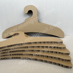 10mm cardboard hanger eco-friendly degradable clothing paper hanger suit paper hanger