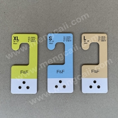 Manufacturer custom belt paper hooks F&F brand hat hooks eco-friendly socks cardboard hooks