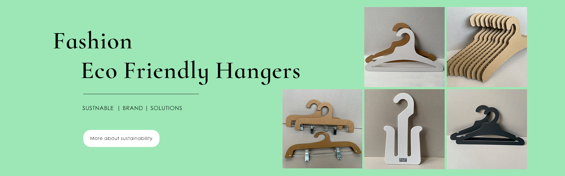 Fashion Eco Friendly Cardboard hangers