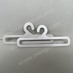 Manufacturers customized baby clothing cardboard hangers environmentally friendly degradable children's clothes paper hooks FSC paper hangers