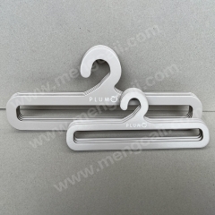 Manufacturers customized baby clothing cardboard hangers environmentally friendly degradable children's clothes paper hooks FSC paper hangers