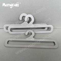 Manufacturers customized baby clothing cardboard hangers environmentally friendly degradable children's clothes paper hooks FSC paper hangers