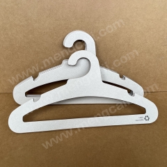 Customized adult clothing cardboard hangers, eco-friendly, degradable and recyclable paper hangers, made of high-hardness cardboard