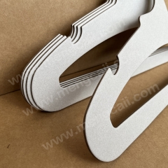 Customized adult clothing cardboard hangers, eco-friendly, degradable and recyclable paper hangers, made of high-hardness cardboard
