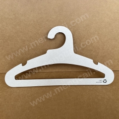 Customized adult clothing cardboard hangers, eco-friendly, degradable and recyclable paper hangers, made of high-hardness cardboard