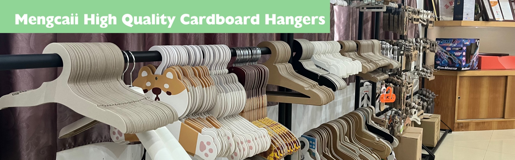Mengcaii High Quality Cardboard Hangers