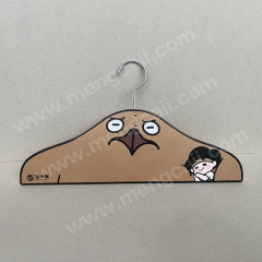 Custom cartoon paper hanger environmentally friendly biodegradable celebrity paper clothes hook FSC Japanese character portrait paper hook