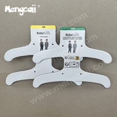 Costco cardboard hangers made from renewable paper are 100% recyclable and biodegradable, eco-friendly and suitable for supermarket clothing display