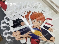 Made from FSC eco-friendly paper, these Japanese celebrity paper hangers are recyclable, biodegradable, and eco-friendly, perfect for customized event merchandise.