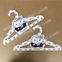 MENGCAII Custom Cartoon Cat Paper Hangers | Eco-Friendly & Premium Display for Apparel Retail