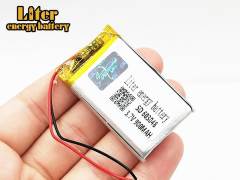 3.7V 900mAH 603048 Liter energy battery Rechargeable polymer lithium ion battery for drone dvr mp5 GPS mp3 mp4 PDA power bank speaker
