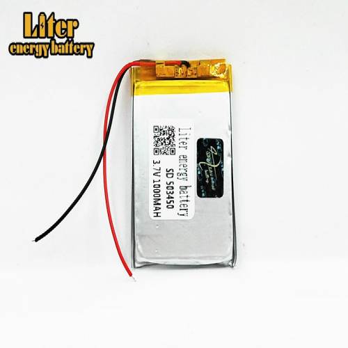 503450 3.7V 1000mAh Liter energy battery Lithium Polymer LiPo Rechargeable Battery li ion cells