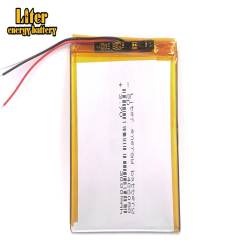 3wire 406080 3.7v 3000mah Liter energy battery  Lithium Polymer Battery With Board For Vx787 Vx530 Vx540t Vx585