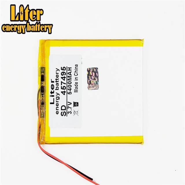 457495 Tablet pc 3.7V,5400mAH Liter energy battery (polymer lithium ion battery) Li-ion battery for tablet  7 inch 8  9