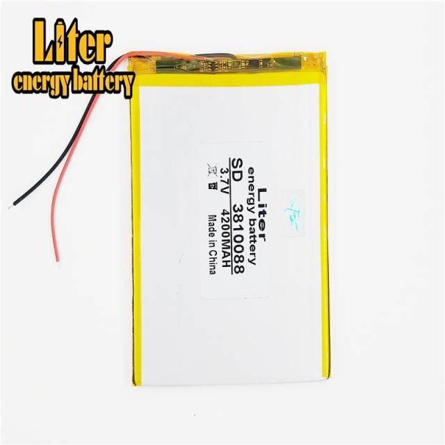 3.7v 4200mah 3810088 BIHUADE Lithium Polymer Tablet Battery With Board For Tablet Pc Digital Product