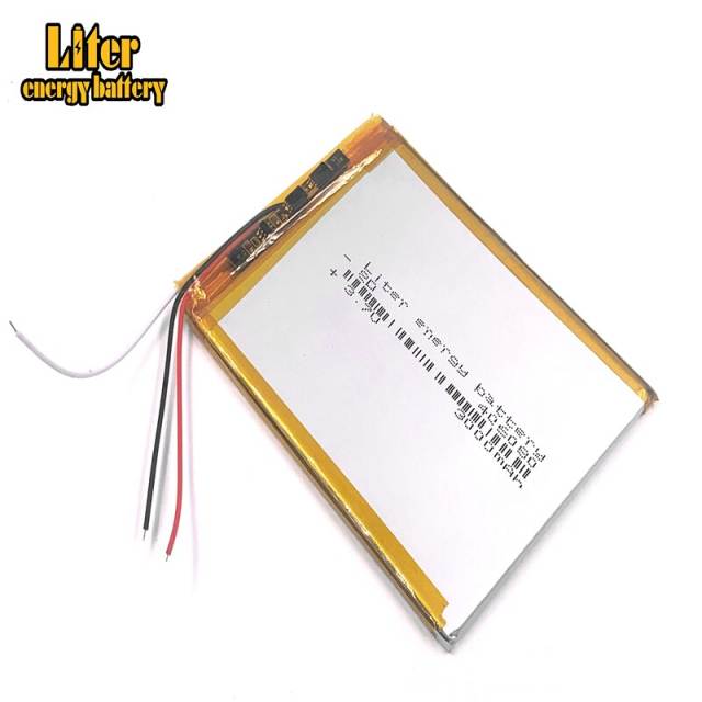 3wire 406080 3.7v 3000mah Liter energy battery  Lithium Polymer Battery With Board For Vx787 Vx530 Vx540t Vx585