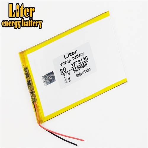 3.7V  5000MAH 3773120 Liter energy battery V801 v811 V801 V812  8 -inch Tablet PC battery capacity polymer lithium battery