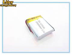 3.7 V 2000 Mah 123545 Liter energy battery Lithium Polymer Battery  Speakers Navigator Mobile Dvd
