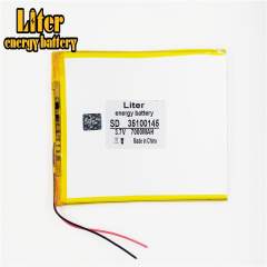 35100145 3.7v 7000mah BIHUADE (polymer Lithium Ion Battery) Li-ion Battery For Tablet Pc 9.7 Inch 10.1 Inch Speaker