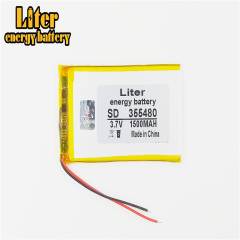 355480 3.7v 1500mah Liter energy battery Lithium Polymer Battery With Board For Mp4  Gps  Tablet Pcs Pda