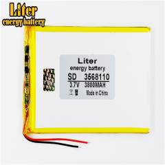 3.7v 3568110 3800mah Liter energy battery  Polymer Battery With Board Polymer Battery