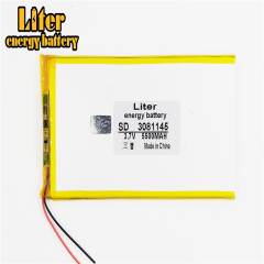 3.7 V 5500mah 3081145 Liter energy battery tablet battery brand tablet gm lithium polymer battery