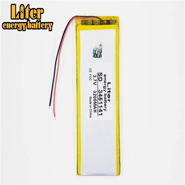 3.7V 3200mAh 3451141 BIHUADE polymer brand tablet generic battery