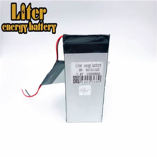 Pack de batterie (LiPo) 7.4 V 5000 mAh energy 1344145) 30 C boîtier  hardcase fiche T femelle