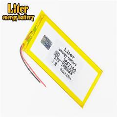 3.7V 2600mAH 3857100 BIHUADE polymer lithium ion / Li-ion battery for model aircraft,GPS,mp3,mp4,cell phone,speaker,bluetooth