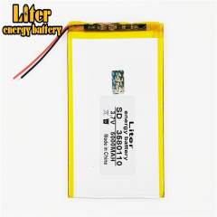 3.7v tablet 3.7v 5000mah 3580110 BIHUADE for 8 inch N83,N86 A85,A86 rechargeable battery for Tablet PC