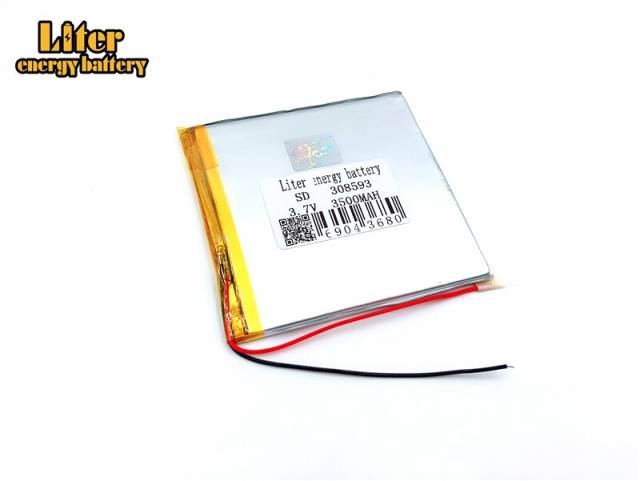 3.7V 308593 3500mAH BIHUADE lithium polymer Universal 7 inch Tablet PC batteries
