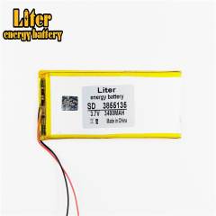 3855135 3.7v 3400mah BIHUADE Lithium Polymer Battery With Board For Pda Tablet Pcs Digital Products