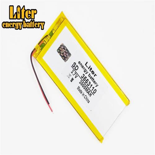 3.7v 3000mah 3553110 BIHUADE  Rechargeable Batteries  Polymer Lithium Li-ion Battery For Tablet Pc 7 Inch Mp3 Mp4