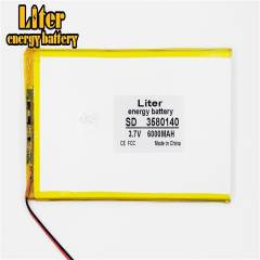 3.7v 6000mah 3580140 Liter energy battery  li-ion para v88,  v971 m9 tablet pc