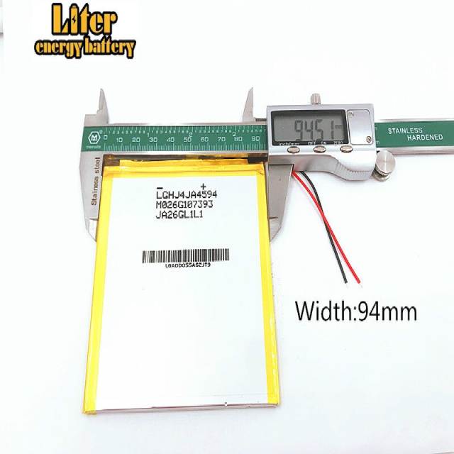 3.7v 4593105 Liter energy battery Tablet PC  VI30 cell batteries 6000MAH original road N80IPS battery