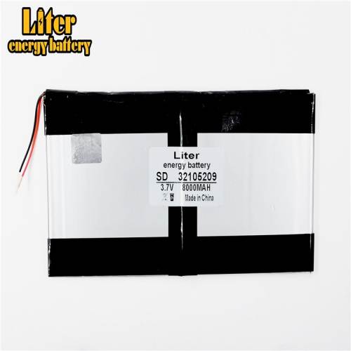 32105209 8000mah 3.7V Liter energy battery  V975m battery V975S four nuclear  model size