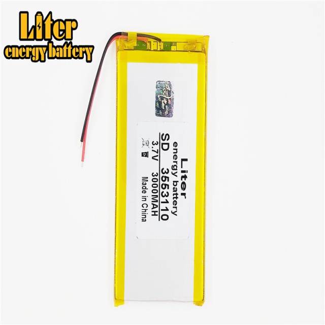 3.7v 3000mah 3553110 BIHUADE  Rechargeable Batteries  Polymer Lithium Li-ion Battery For Tablet Pc 7 Inch Mp3 Mp4