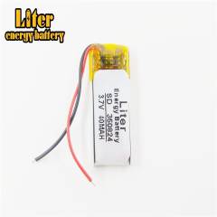 3.7 V 350824 40MAH BIHUADE Polymer lithium battery CE FCC ROHS MSDS quality certification