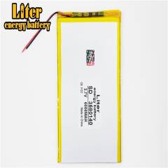 3580140  bom qulity 3.7v 6000mah BIHUADE li-ion para v88, v971 m9 , tablet pc