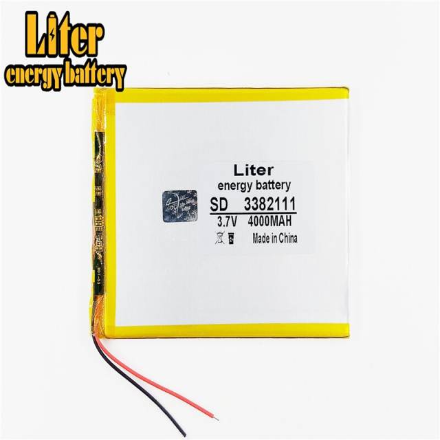 3.7 V 3382111 4000mah Liter energy battery  Ultra-thin seven E708 pro 3 g tablet  battery
