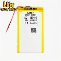 457495 Tablet pc 3.7V,5400mAH BIHUADE (polymer lithium ion battery) Li-ion battery for tablet pc 7 inch 8 inch 9inch