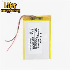 3.7V 2000mah 306070 Liter energy battery Lithium Battery For  PDA GPS DVR E-Book Tablet PC PowerBank Replace Bateria Pack