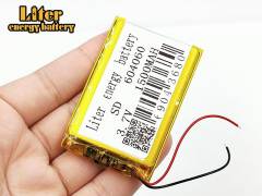 604060 1500mah  3.7 V Liter energy battery lithium polymer battery DIY mobile emergency power charging treasure Li-Po