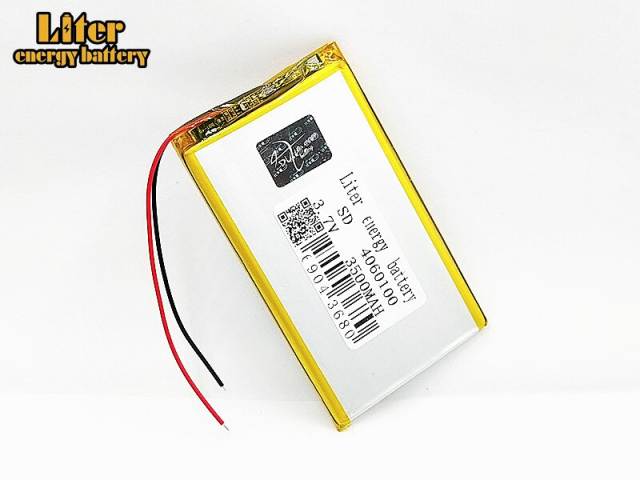 3.7V 3500mAh 4060100 BIHUADE Li-Po li ion Rechargeable Battery cell For Mp3 MP4 MP5 GPS  mobile bluetooth Game Player