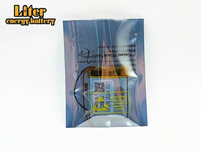 3.7V 603035 700mah Liter energy battery smart home Li-ion battery for dvr GPS mp3 mp4  Bluetooth headset Smart Watch