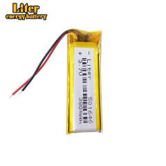 BIHUADE 3.7V 380mAh 501646 Lithium Polymer Li-Po li ion Rechargeable Battery cells For Mp3 MP4 MP5 GPS mobile bluetooth