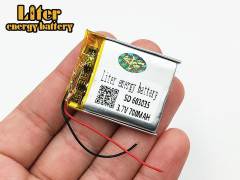 3.7V 603035 700mah Liter energy battery smart home Li-ion battery for dvr GPS mp3 mp4  Bluetooth headset Smart Watch