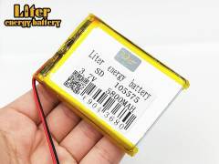 105575 3.7 V 5800mah Liter energy battery lithium polymer Rechargeable battery DIY mobile emergency power charging treasure